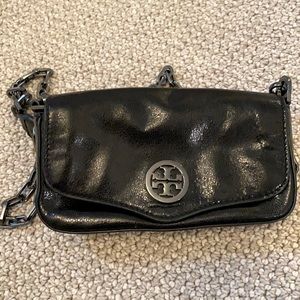 Tory Burch black cross body bag with chain